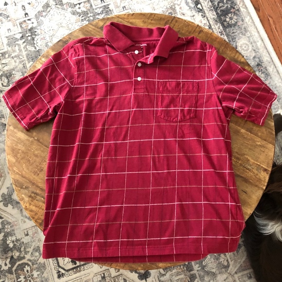 Croft & Barrow Men's Red Polo - Size Large - Picture 1 of 5